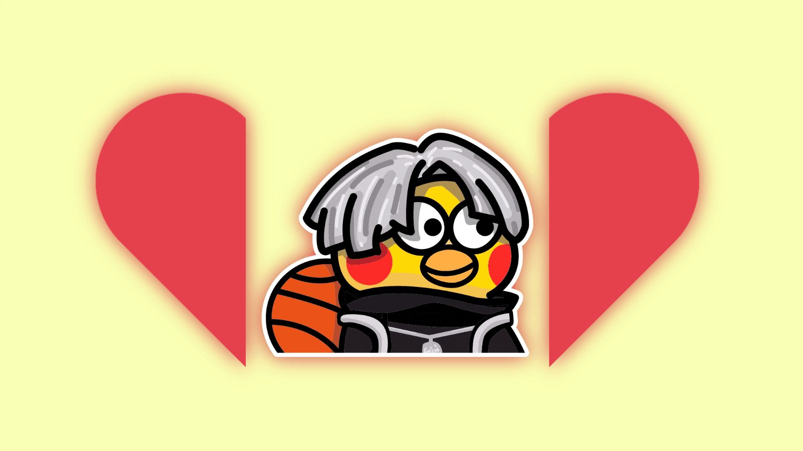 我的心里只有你,纯css实现