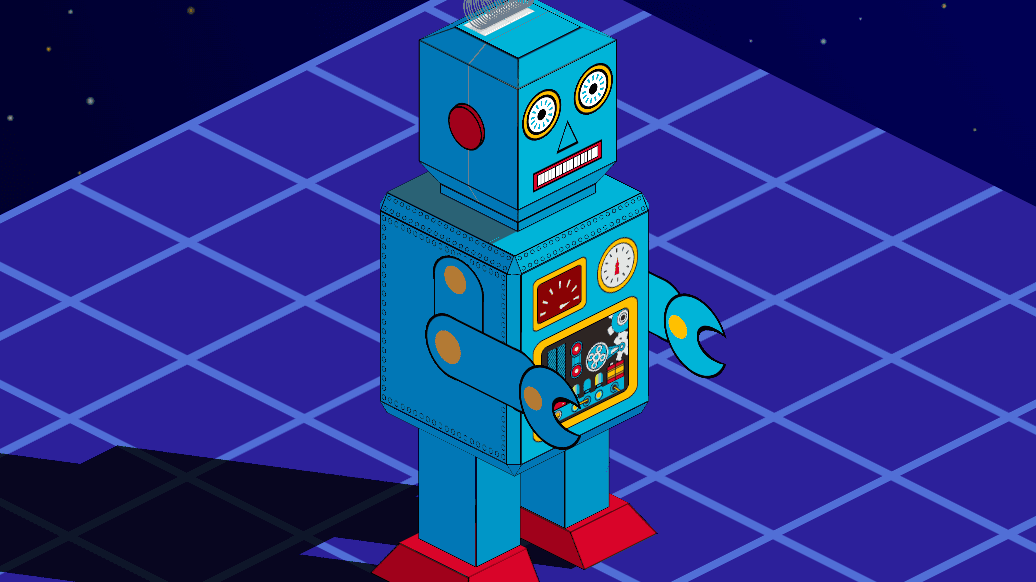 好玩的3D机器人